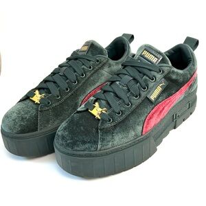 Puma Mayze Velvet Green Gables/Tibetan Red (Size 8 Women’s)